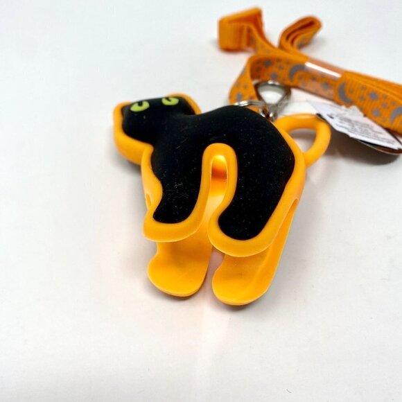 Bath & Body Works LED Spooky Cat Lanyard Glow in the Dark Trick or Treat - Picture 4 of 5